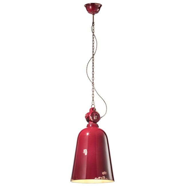 Industrial Tall Pendant by Ferroluce