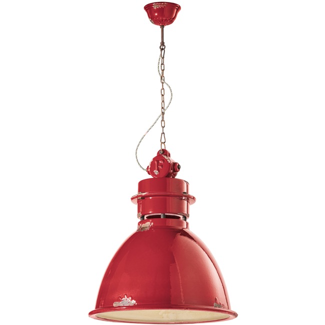 Industrial Dome Pendant by Ferroluce