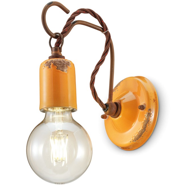 Vintage Hook Wall Light by Ferroluce