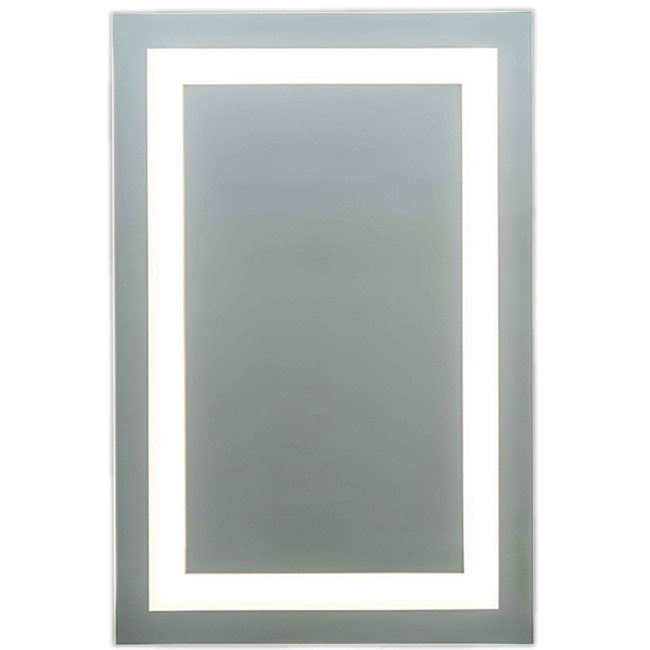 L2 Full Frame Edge Indirect LED Mirror by Matrix Mirrors