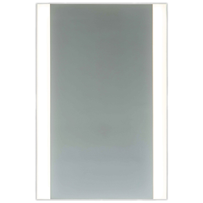 L4 Double Edge Indirect LED Mirror by Matrix Mirrors