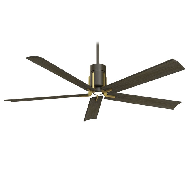 Clean Ceiling Fan with Light by Minka Aire