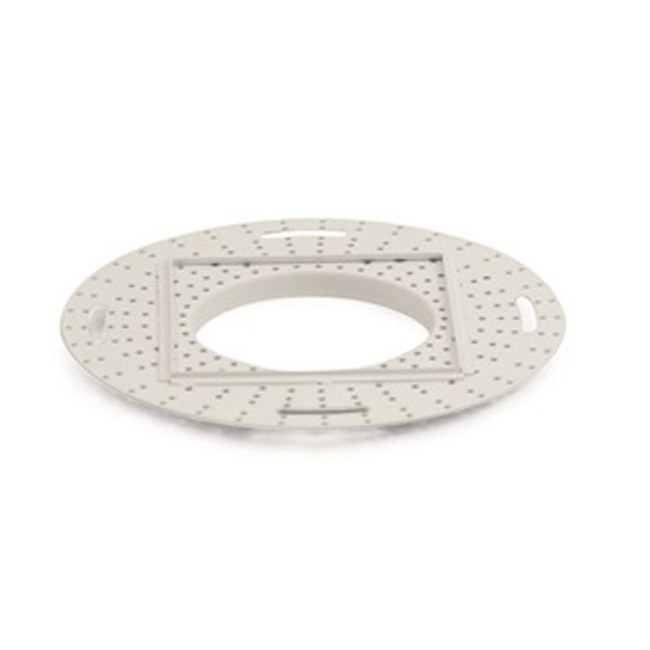 Iolite 4 Inch Square Flush Mount Mud Ring by Nora Lighting