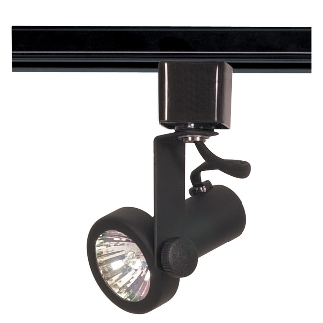 H Series 2IN MR16 GU10 120V Gimbal Ring Track Head by Satco