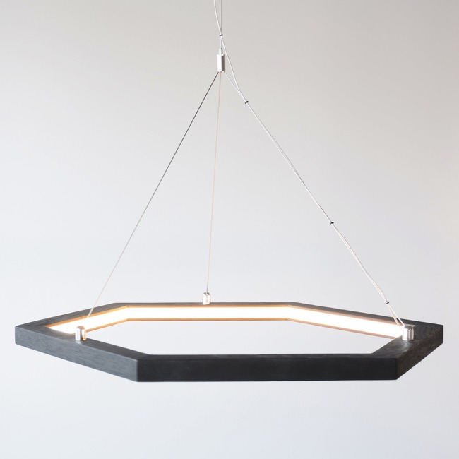 Hexagon Pendant by hollis+morris