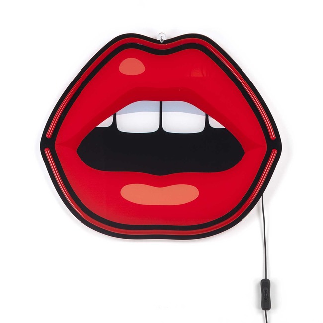 Blow Mouth LED Lamp  by Seletti