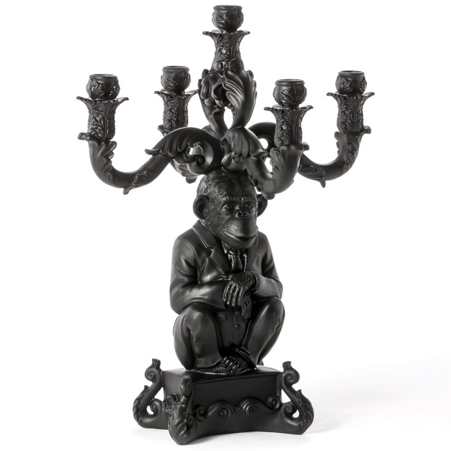 Burlesque Chimp Candle Holder by Seletti