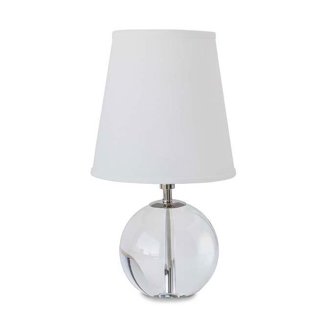 Crystal Mini Sphere Table Lamp by Regina Andrew