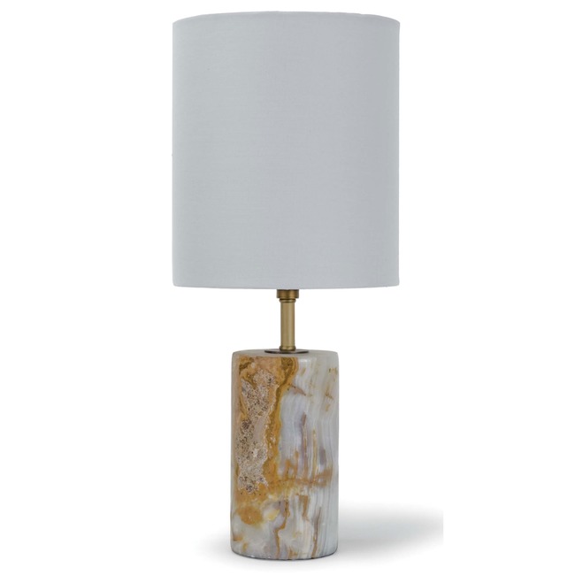Jade and Brass Table Lamp by Regina Andrew