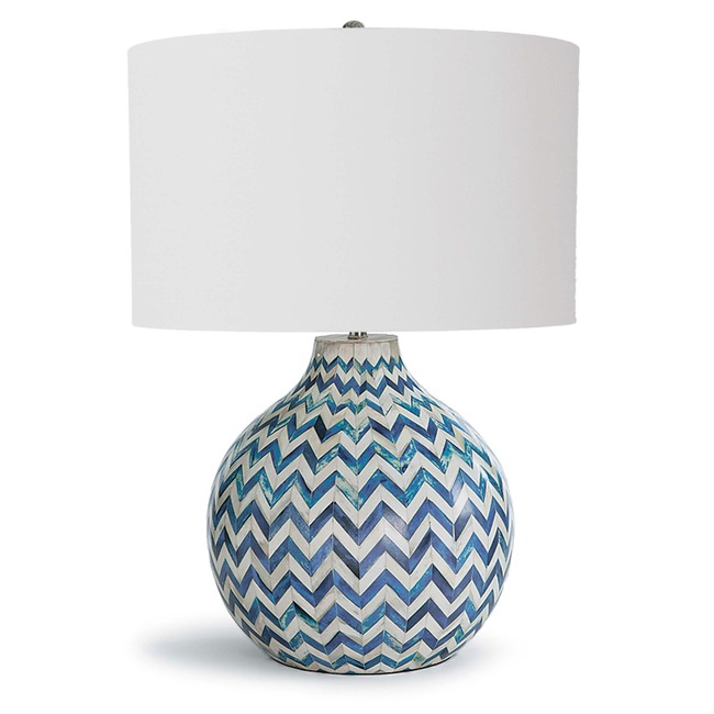 Chevron Bone Table Lamp by Regina Andrew