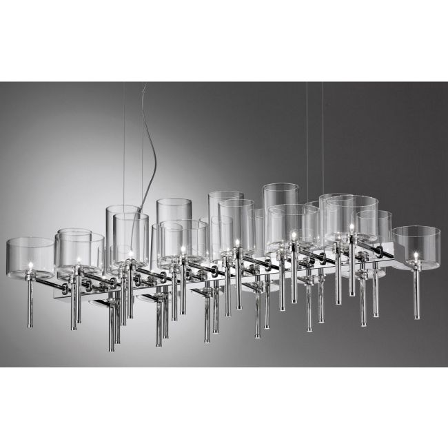 Spillray Linear Uplight Suspension by AxoLight