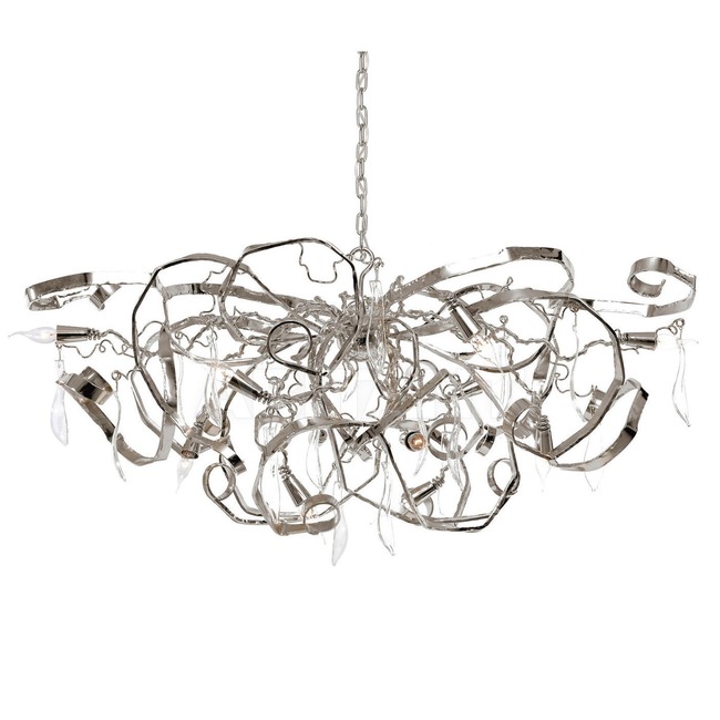 Delphinium Oval Chandelier by Brand Van Egmond