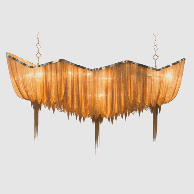 Atlantis Linear Chandelier by Terzani USA