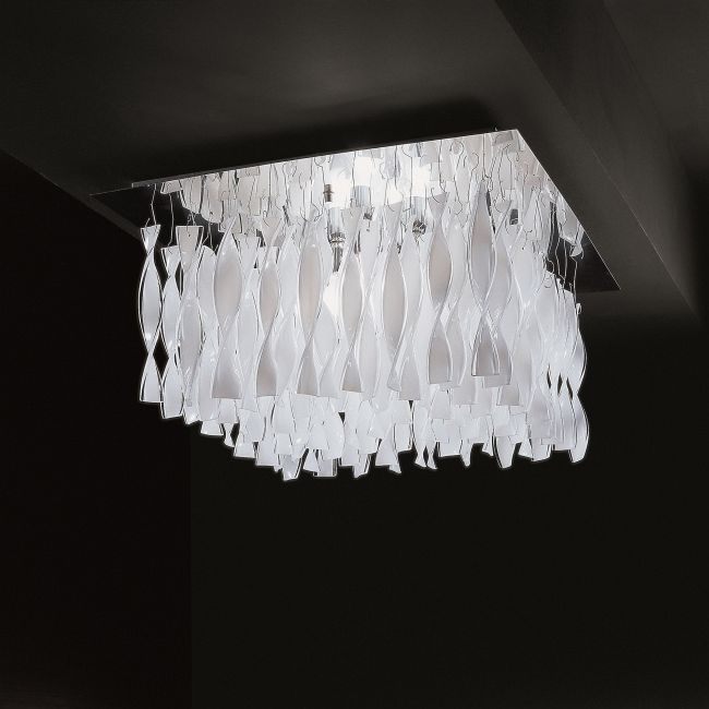 AVIR Square Semi Flush Ceiling Light by AxoLight