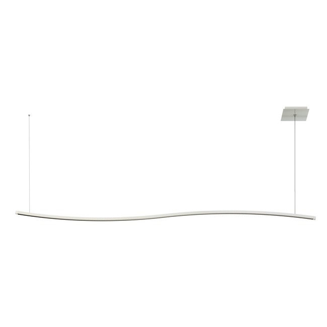 Zipp Wave Linear Suspension with Remote Power by PureEdge Lighting