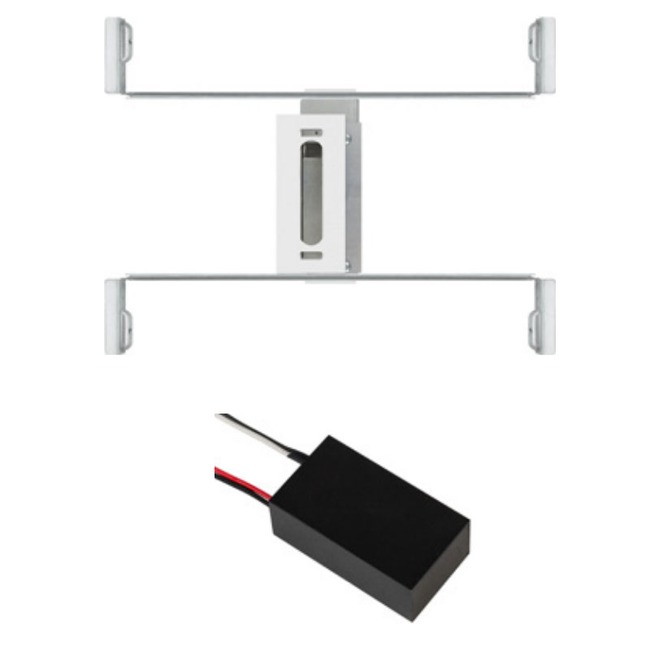 Slim Profile Canopy and Junction Box with 24V Power Supply by PureEdge Lighting