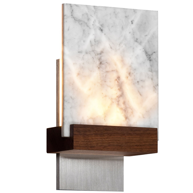 Fortis Marble Wall Sconce by Cerno