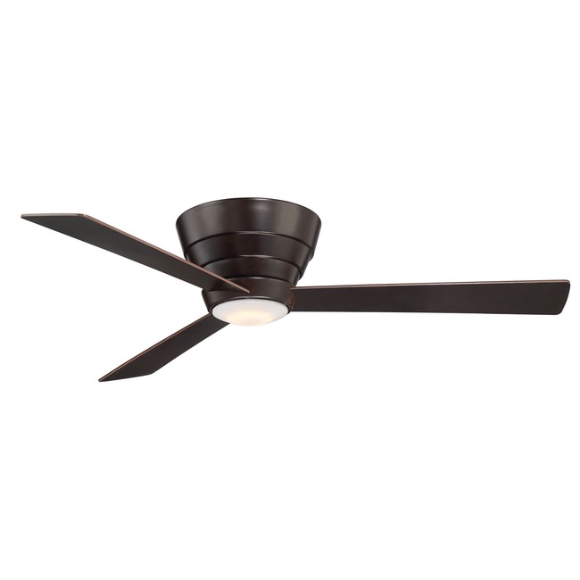 Niva Flush Ceiling Fan with Light by Wind River