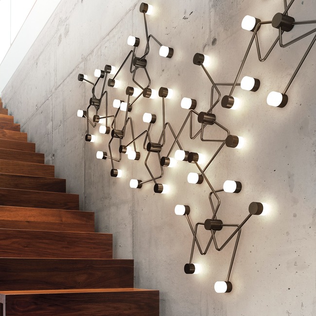 Constellation Wall / Ceiling Light by CVL Luminaires