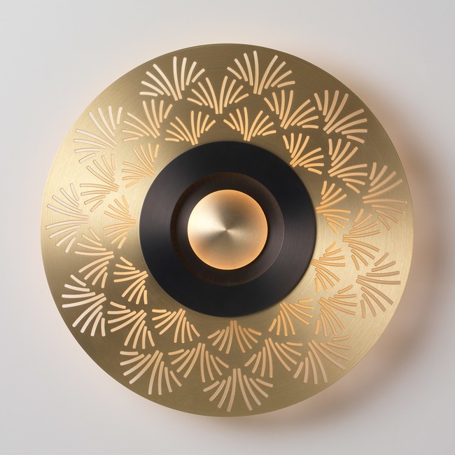 Earth Palm Wall / Ceiling Light by CVL Luminaires