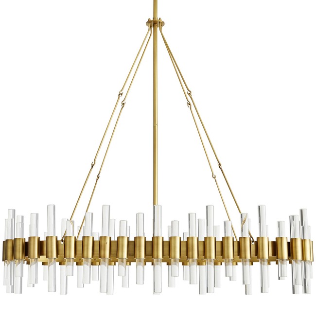 Haskell Oval Chandelier by Arteriors Home