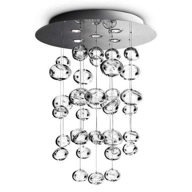 Ether S Chandelier by Leucos