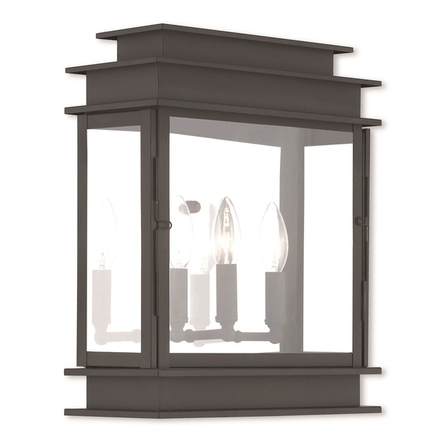 Princeton Square Outdoor Wall Sconce by Livex Lighting