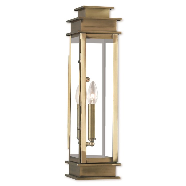 Princeton Long Outdoor Wall Sconce by Livex Lighting