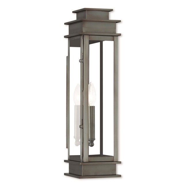 Princeton Long Outdoor Wall Sconce by Livex Lighting