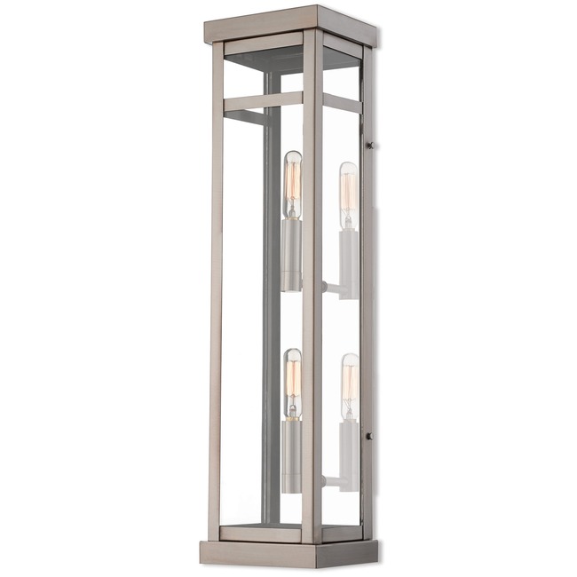 Hopewell Band Outdoor Wall Light by Livex Lighting