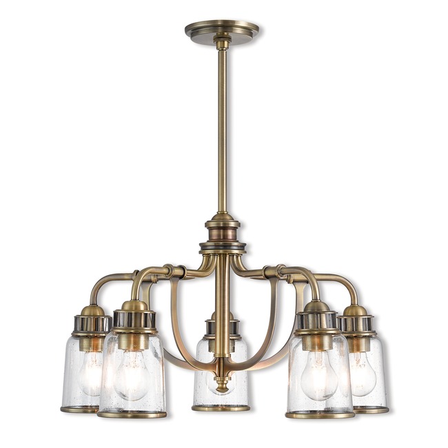 Lawrenceville Down Chandelier by Livex Lighting
