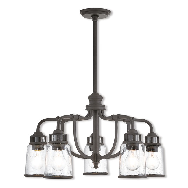 Lawrenceville Down Chandelier by Livex Lighting