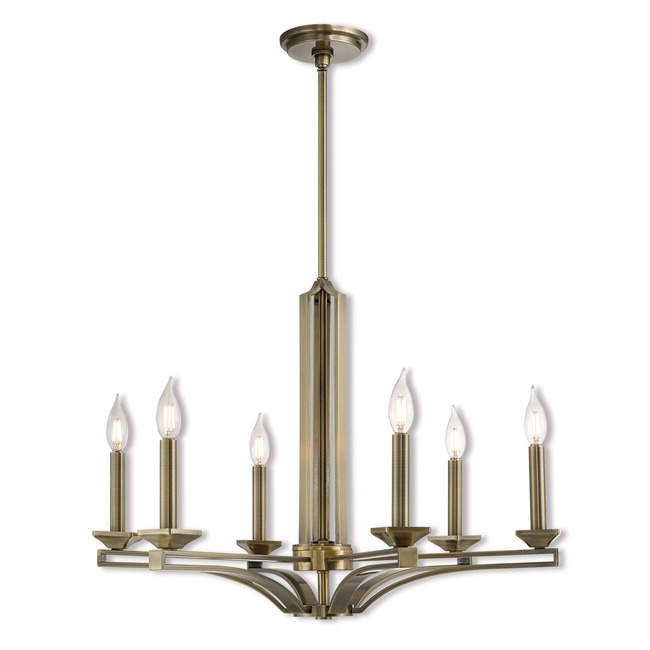 Trumbull Chandelier by Livex Lighting