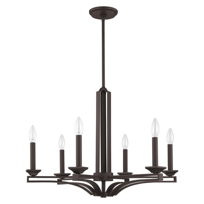Trumbull Chandelier by Livex Lighting