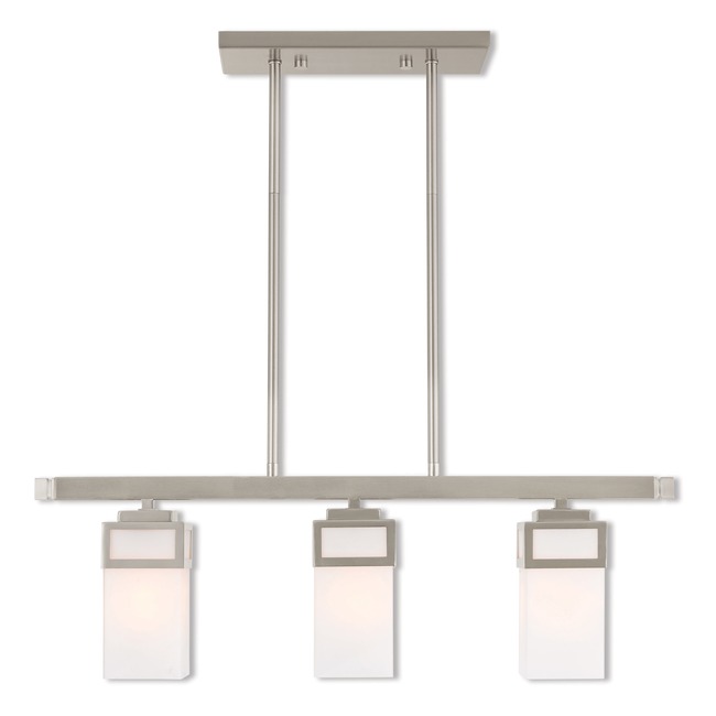 Harding Linear Chandelier by Livex Lighting