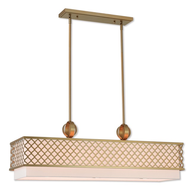 Arabesque Island Chandelier by Livex Lighting