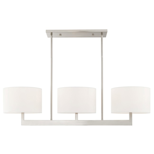 Hayworth Drum Linear Chandelier by Livex Lighting