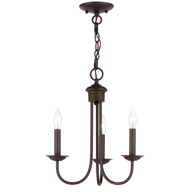 Estate 3 Light Chandelier by Livex Lighting