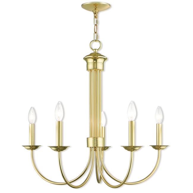 Estate 5 Light Chandelier by Livex Lighting