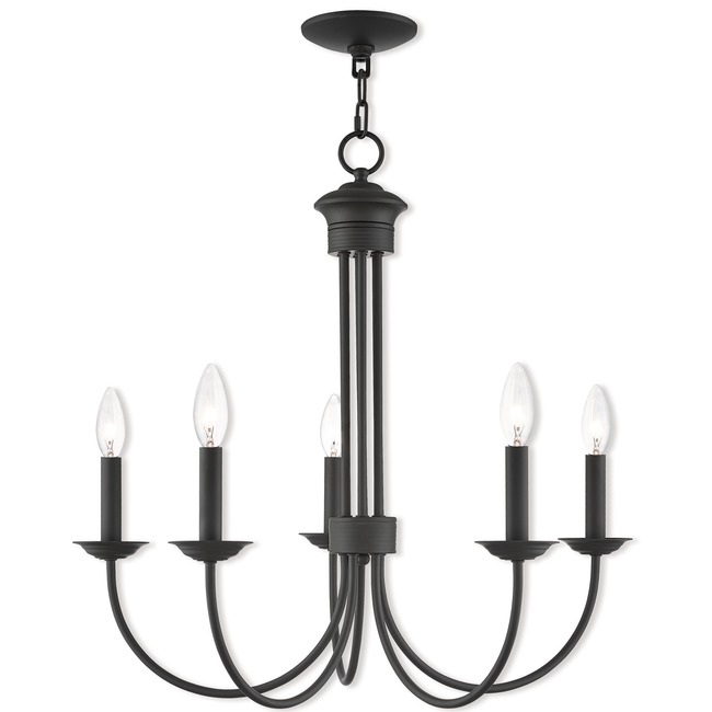 Estate 5 Light Chandelier by Livex Lighting