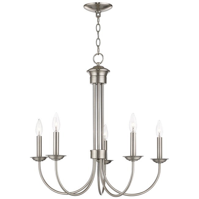 Estate 5 Light Chandelier by Livex Lighting