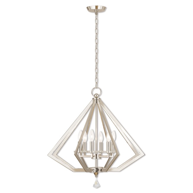 Diamond Chandelier by Livex Lighting