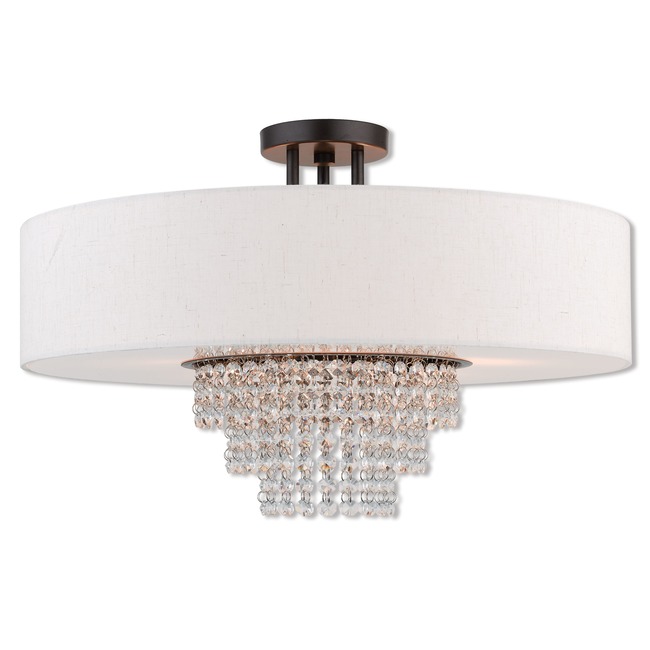 Carlisle Semi Flush Ceiling Light by Livex Lighting