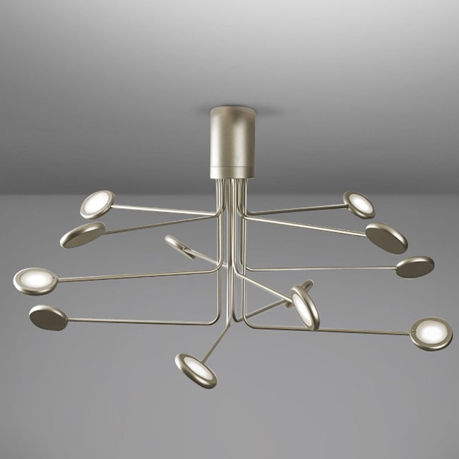 Arbor Short Semi-Flush Ceiling Light by ZANEEN design