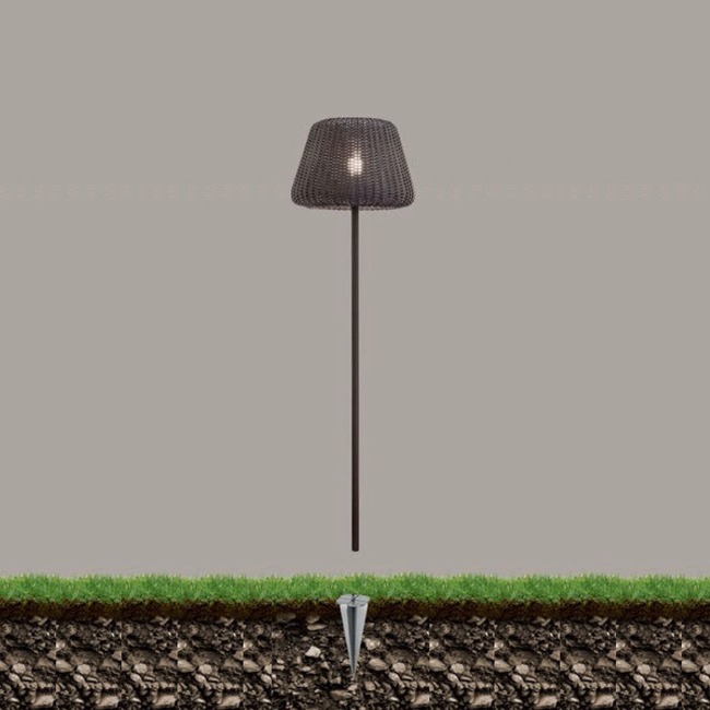 Ralph Outdoor Floor Lamp with Stake by ZANEEN design