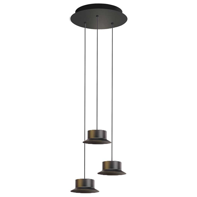 Maine R40S.3 Round Multi-Light Pendant by Estiluz