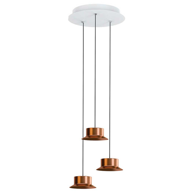 Maine R40S.3 Round Multi-Light Pendant by Estiluz