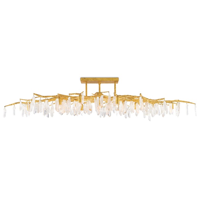 Forest Light Semi Flush Ceiling Light by Currey and Company