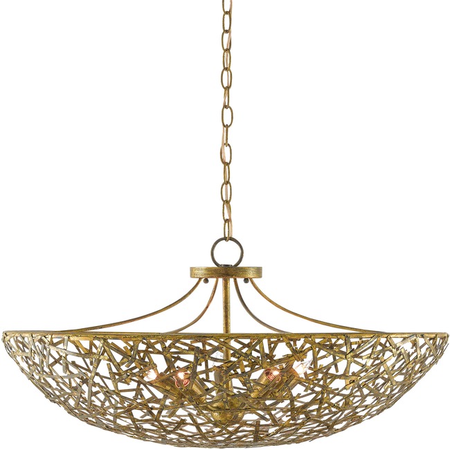 Confetti Bowl Chandelier by Currey and Company