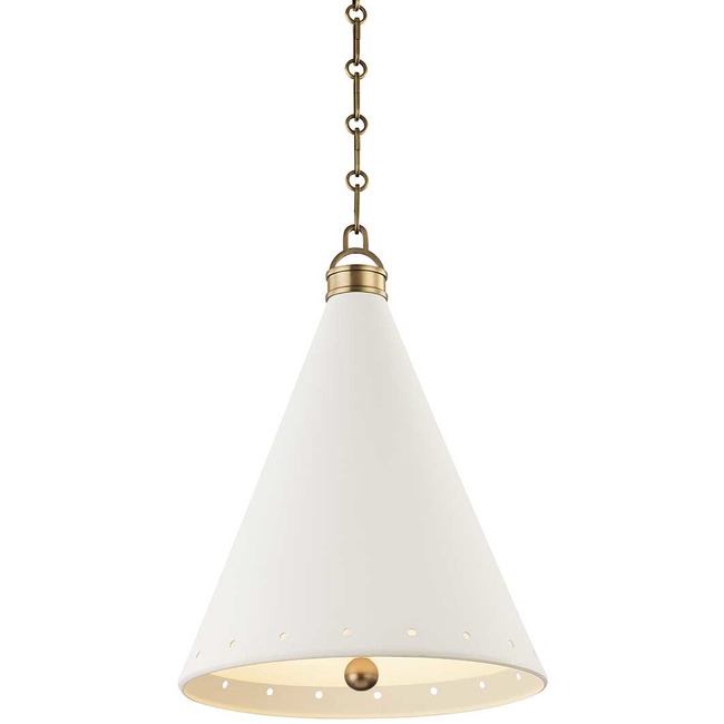 Plaster No.1 Pendant by Hudson Valley Lighting